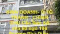 KINH DOANH- Ô TÔ TRÁNH - CHÍNH CHỦ Cần Bán số nhà 60 ngõ 196  Phú Diễn, Bắc Từ Liêm, Hà Nội